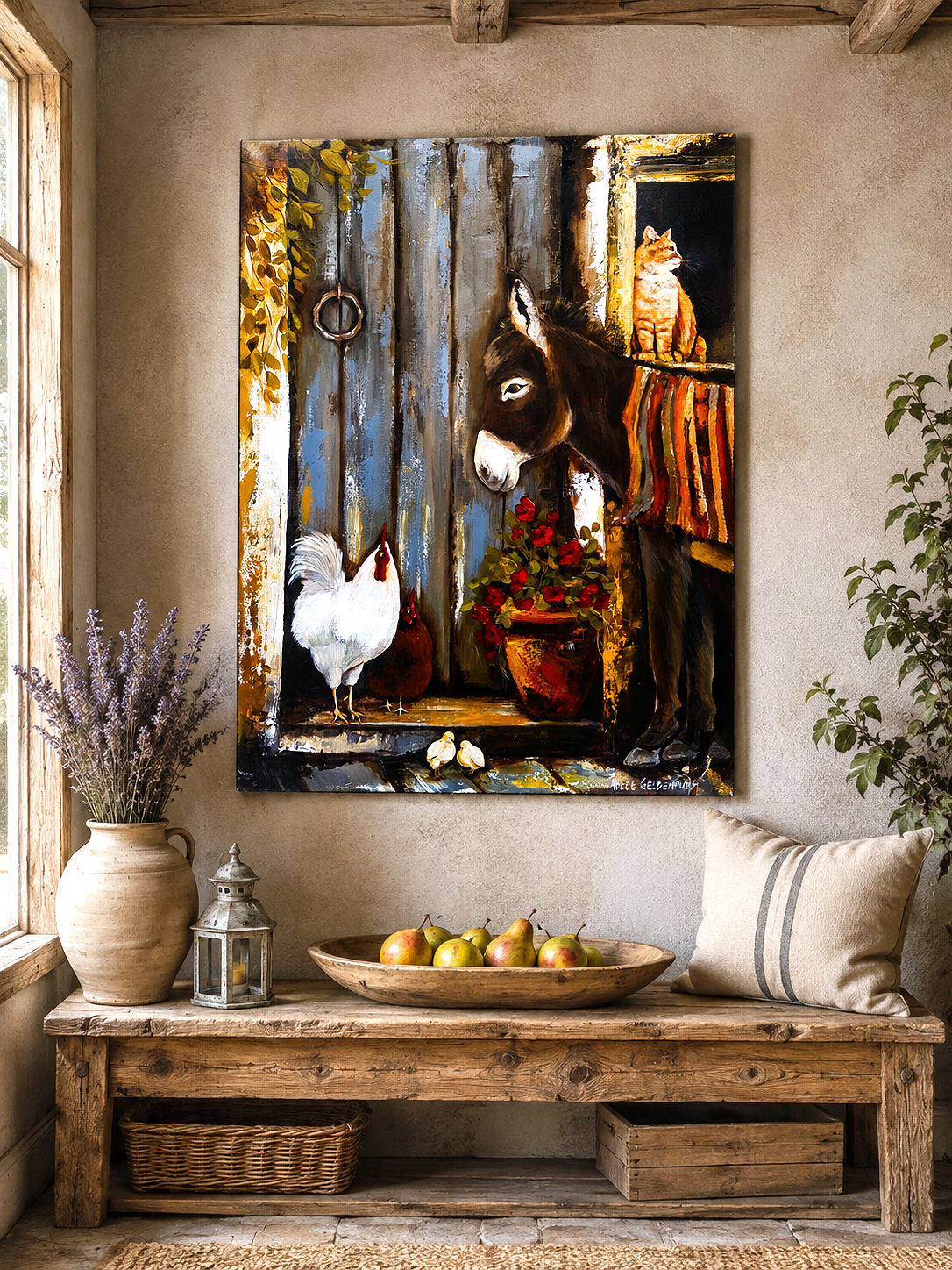 Canvas Print - God opens doors