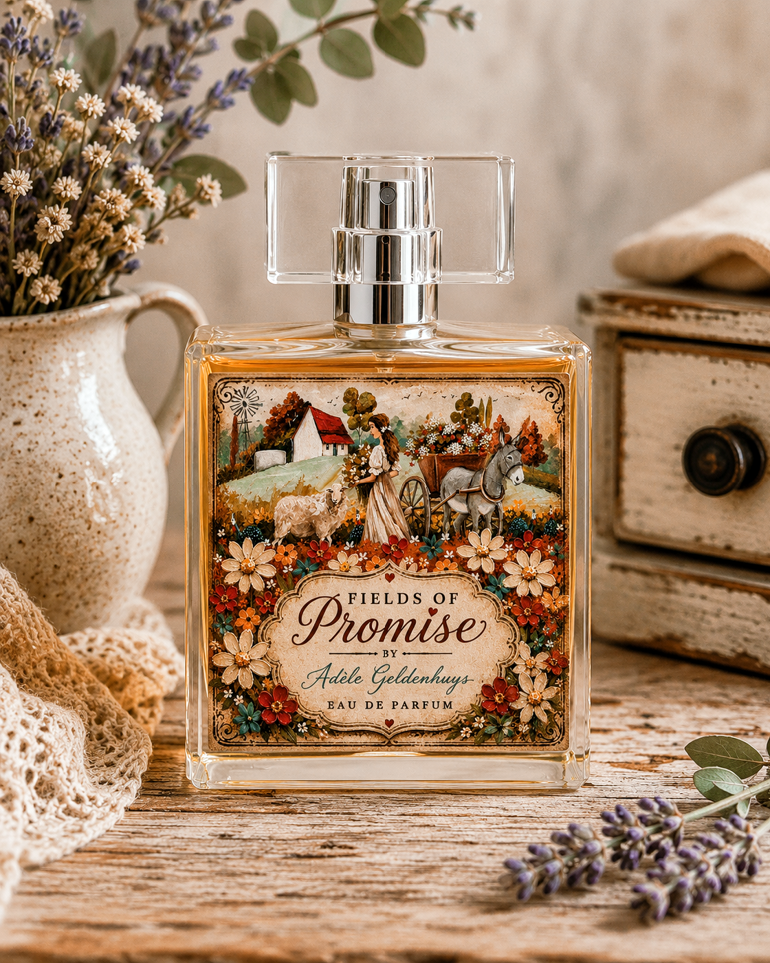 Oil-Based Fragrance - Fields Of Promise By Adèle Geldenhuys