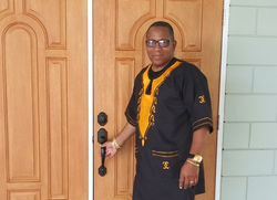 Pastor at door cropped