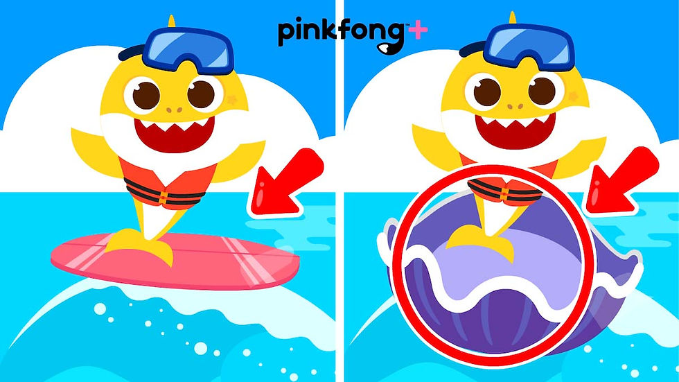 🔍 Spot the Difference! ☀️ Summer Fun Picks for Kids