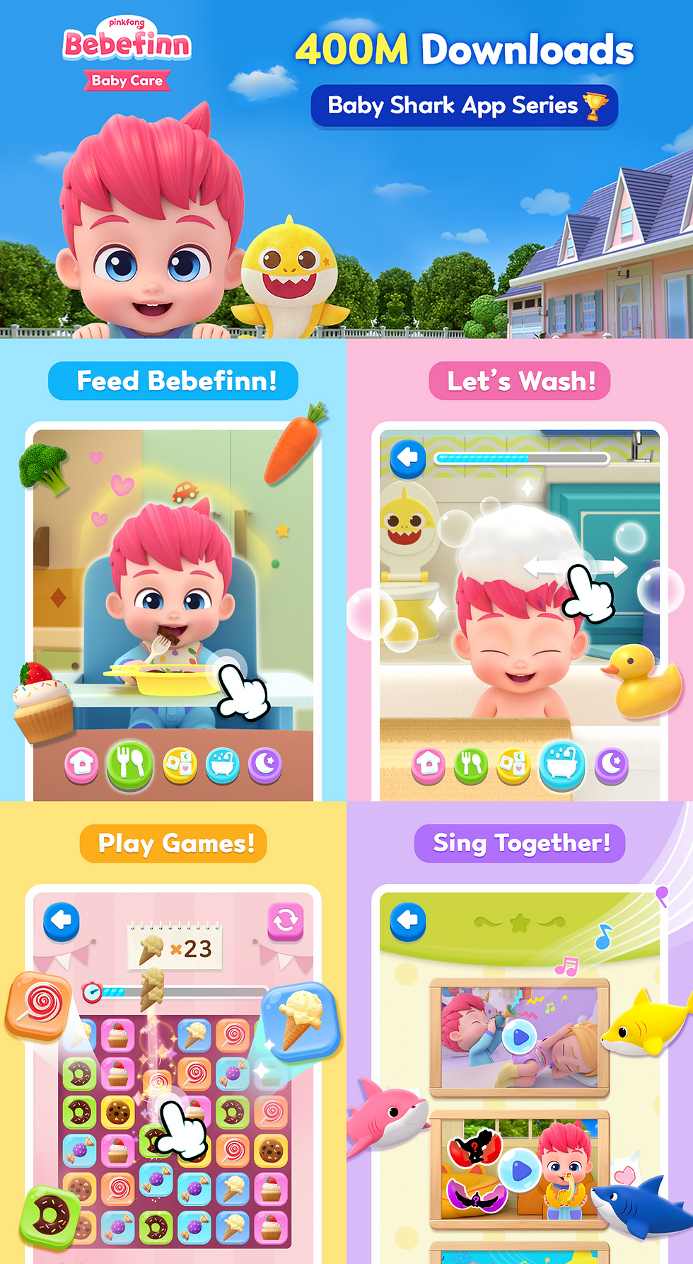 Bebefinn Baby Care app