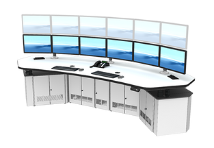 mobilier spécialisé pour salle de contrôle