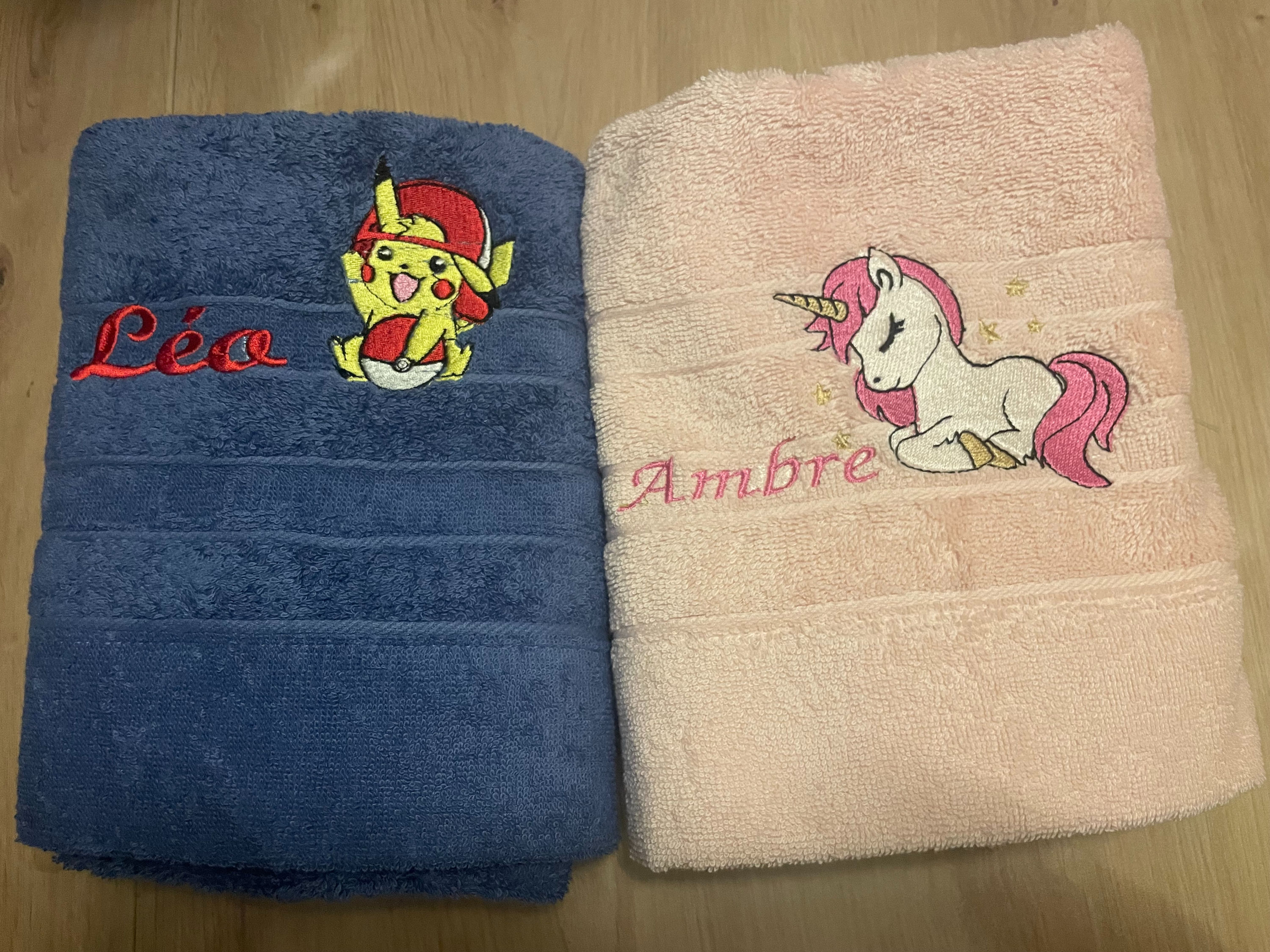 serviette personnalisée