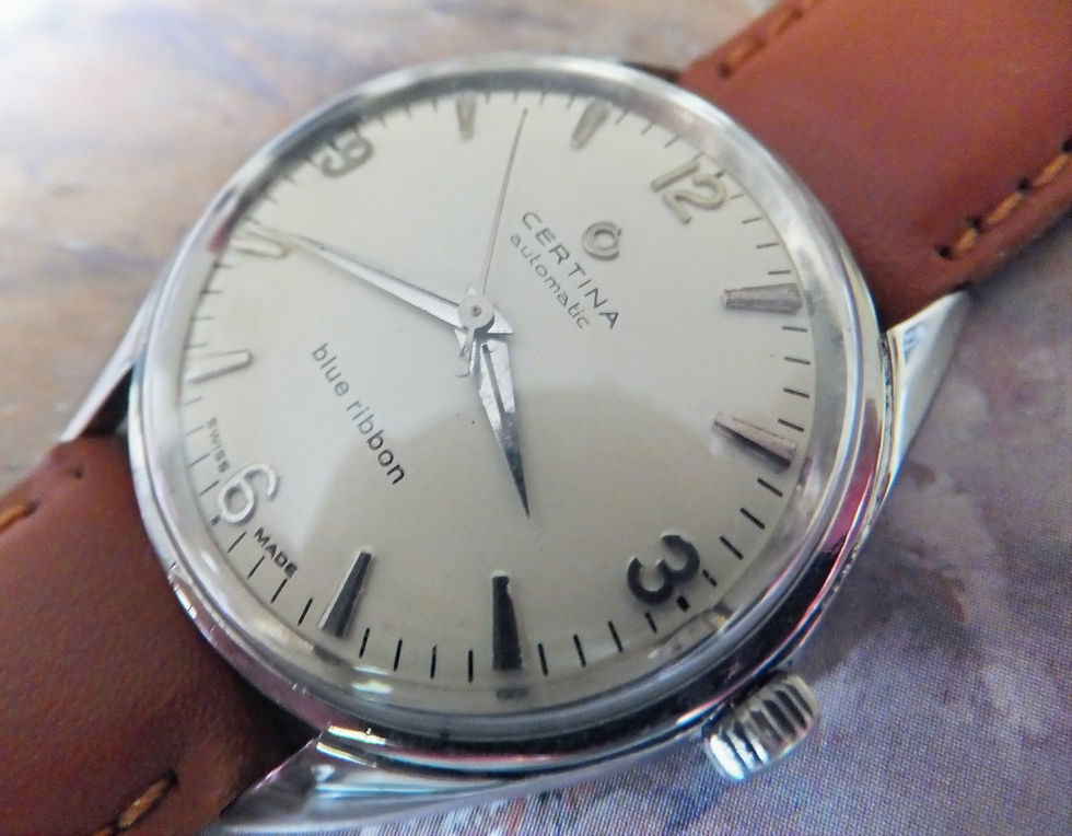 Thumbnail: Certina "Blue Ribbon" Cal 25-65 Automatic Winding Watch