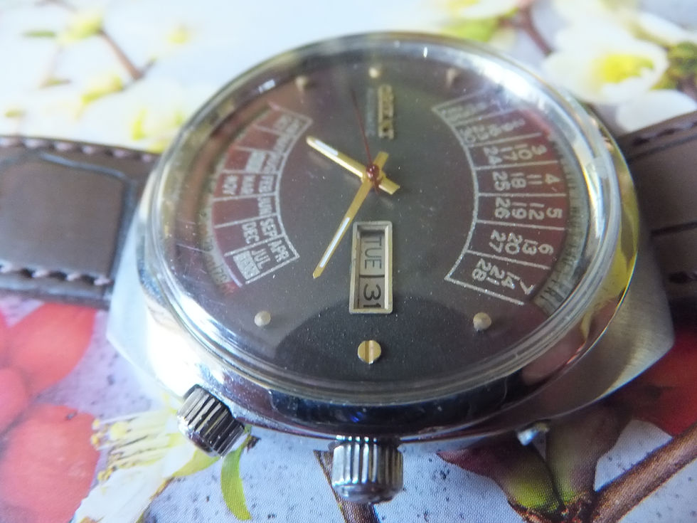 Thumbnail: Orient 100 Year Calendar Automatic Japanese Made Watch