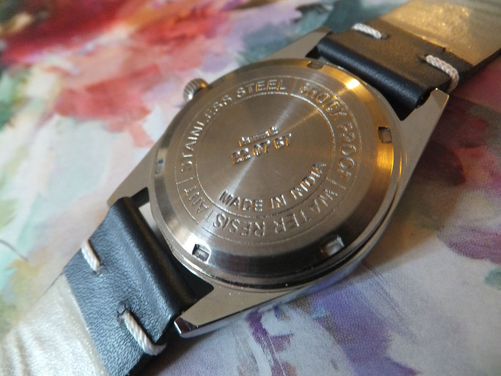 Thumbnail: HMT Made In India "Himalaya" Glacier White Dial Manual Winding Watch
