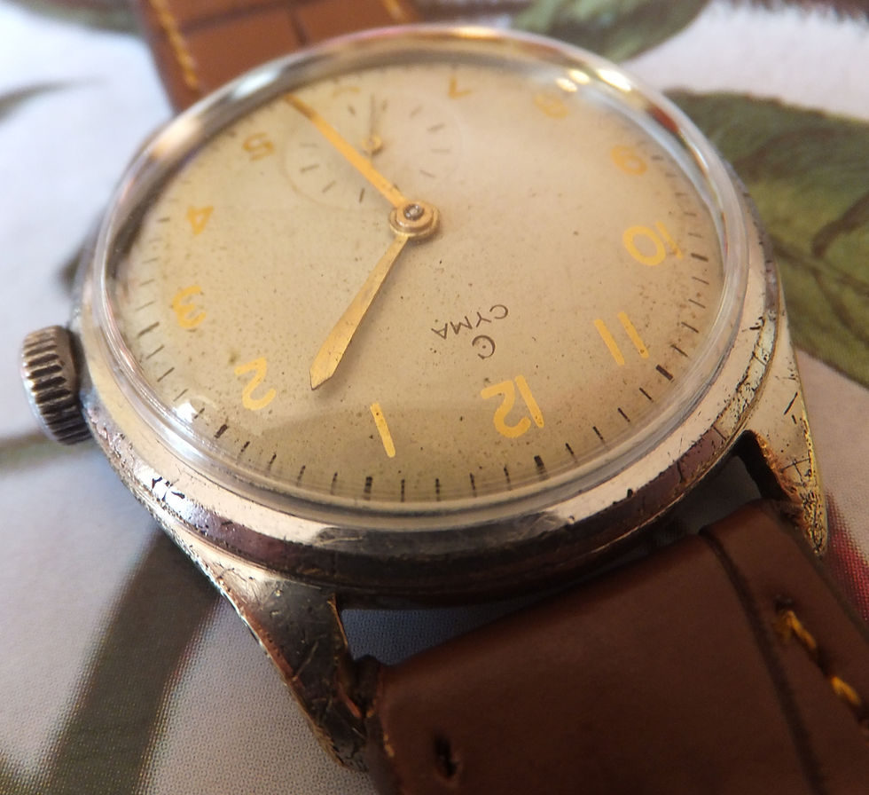 Thumbnail: Cyma Cal 262 34mm 1940's Gentleman's Watch