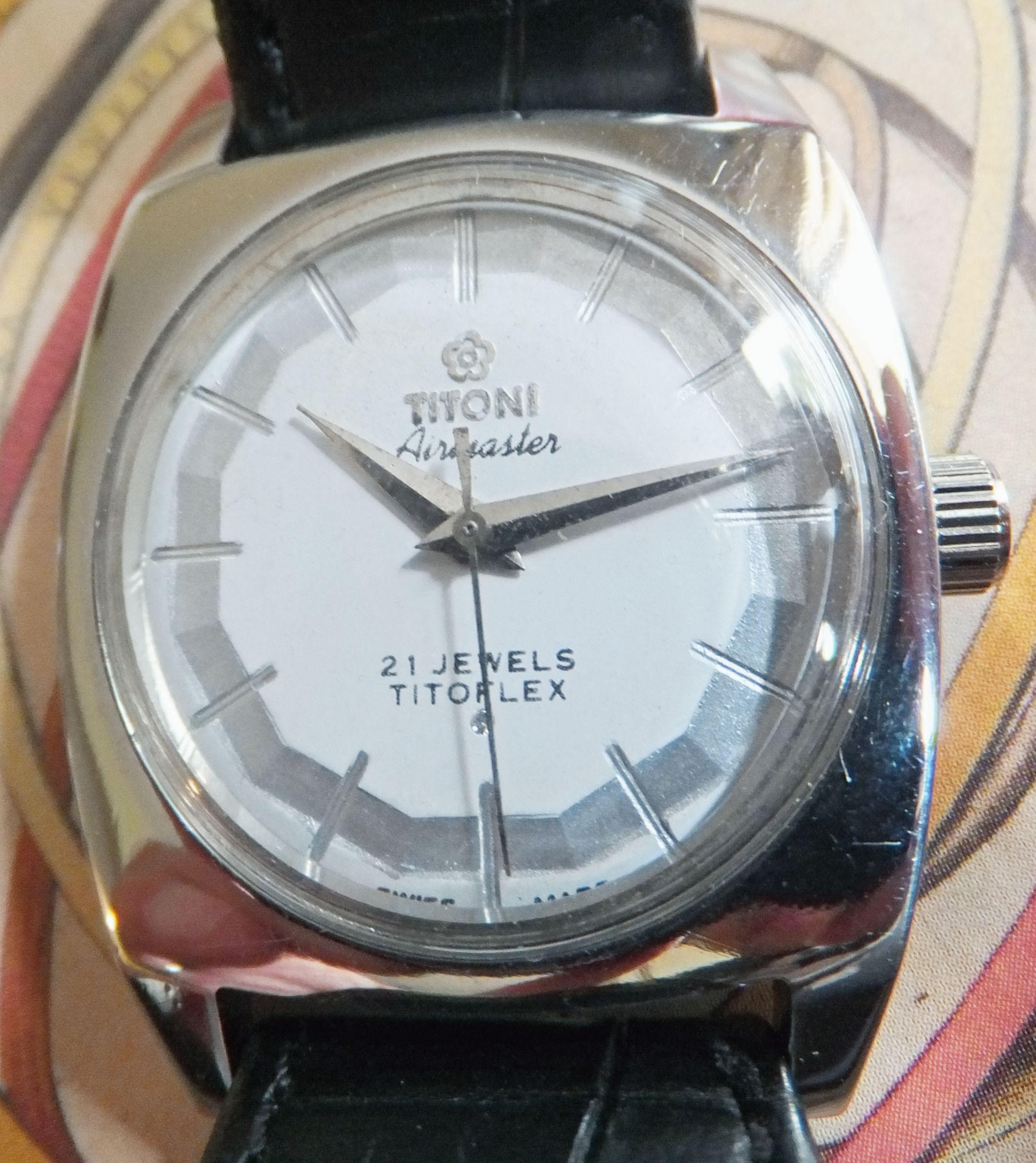 Titoni "Airmaster" 21 Jewel manual Winding 32mm Watch