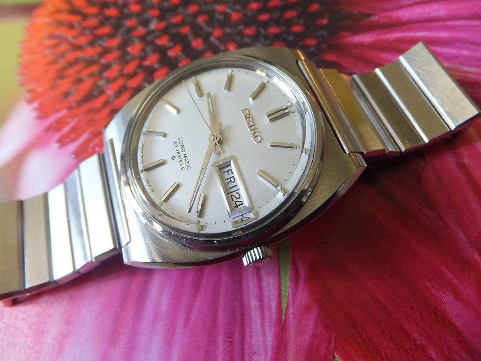 Thumbnail: Seiko Silver Dial "Lordmatic" 5606-70 Gentleman's Automatic Winding Watch