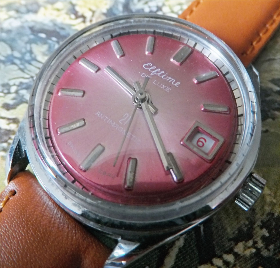 Thumbnail: 1970's Elftime 34mm Gentleman's Watch