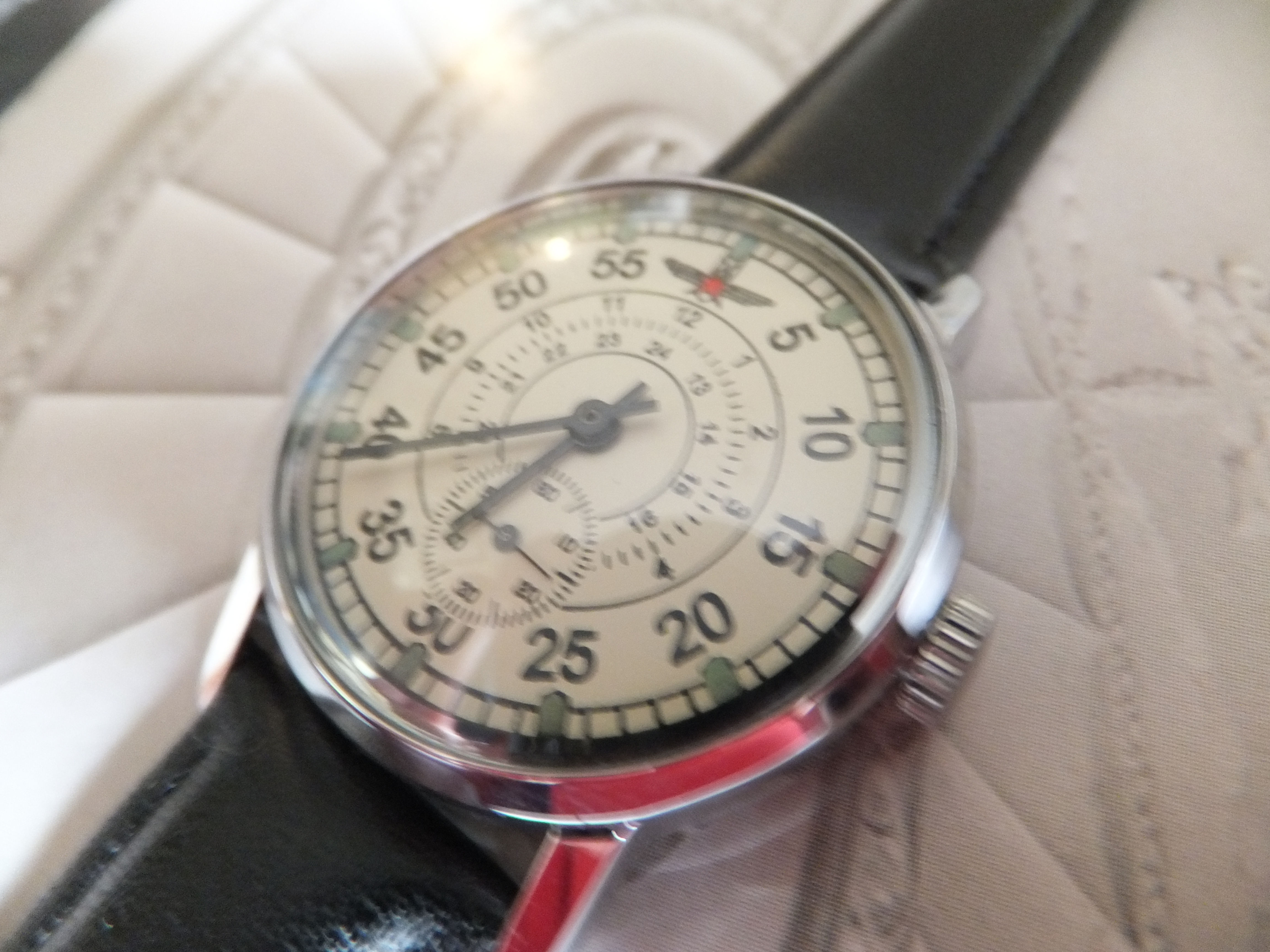 USSR Pobeda Zim Soviet Era Watch "Pilot Aviator"