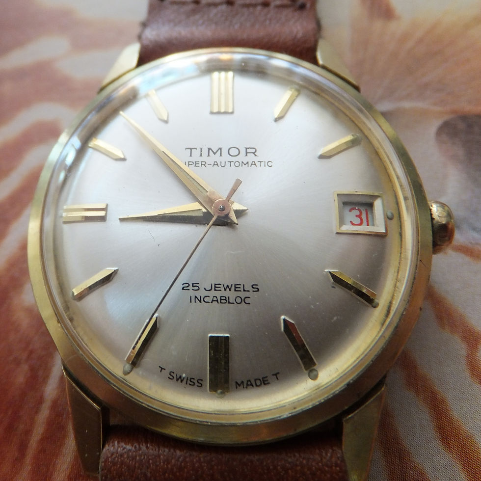 Thumbnail: Timor 25 Jewel "Superautomatic" 34mm Gentleman's Watch