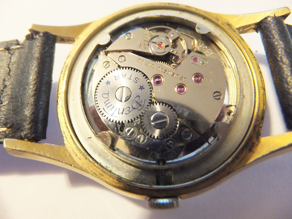 Thumbnail: Bentima "Star" Cal 1525 17 Jewel 34mm Manual Winding Watch