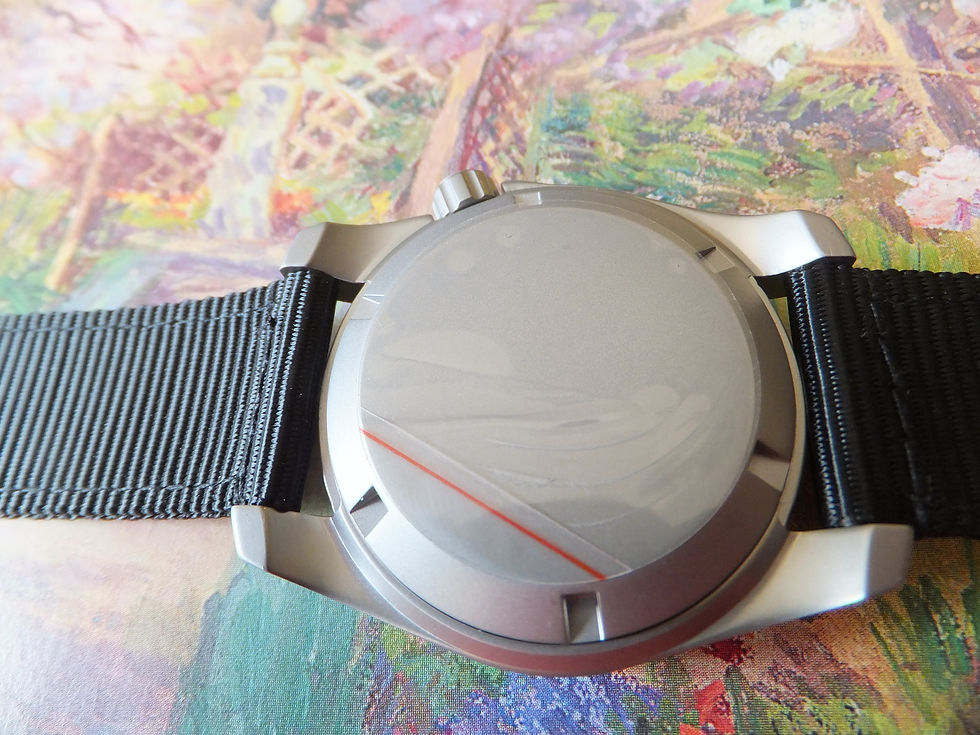 Thumbnail: 40mm Military Style Frosted Luminous Dial Seiko NH36 Auto Movement Watch