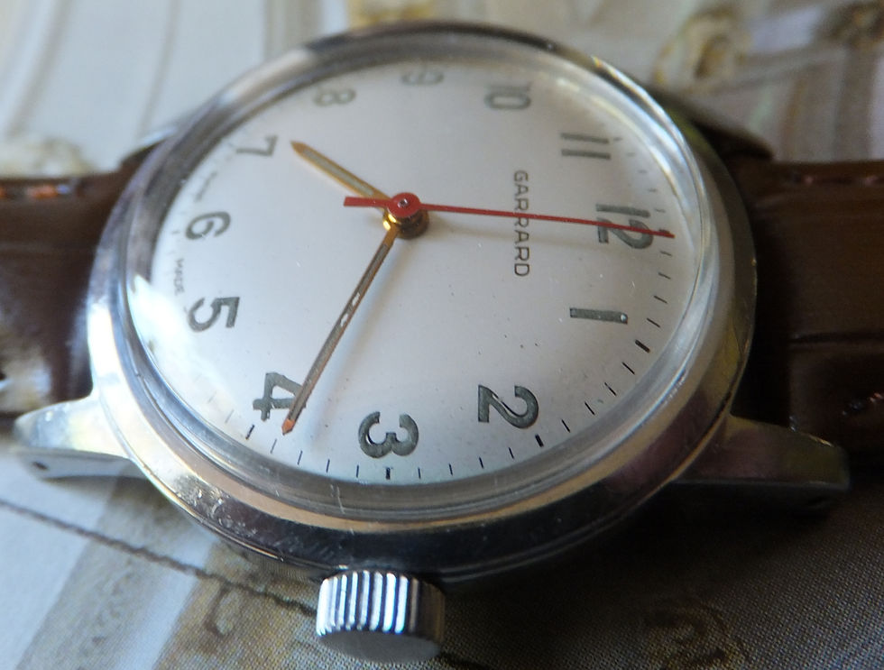 Thumbnail: Fine Quality 1971 Garrard 2391 Cal Manual Winding Watch