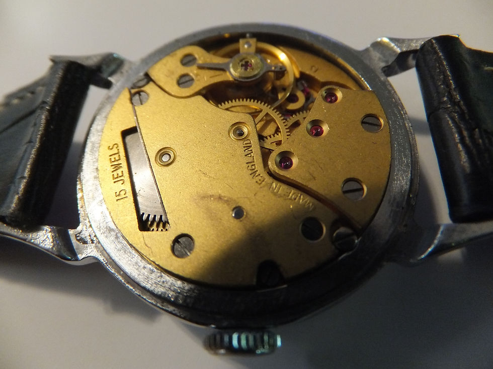 Thumbnail: Vintage Smiths "Pre Deluxe" 12.15 6rg English Made Watch