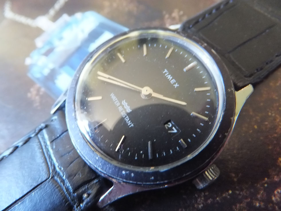 Thumbnail: 1980's Timex Marlin Diver Style Watch Manual Winding