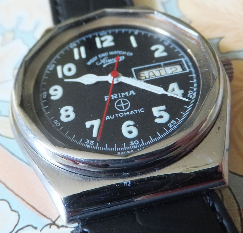 Thumbnail: West End Watch Co 36mm "Sowan" 17 Jewel 1970's Automatic Watch