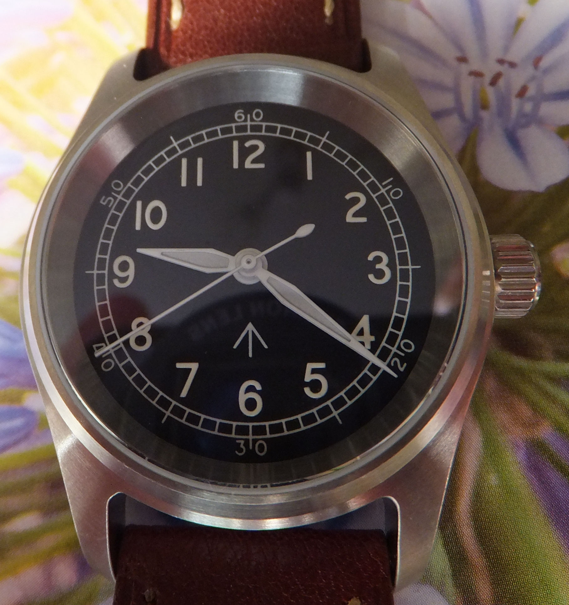 36mm Stainless-Steel Pilot Watch Seiko NH35A Automatic Movement