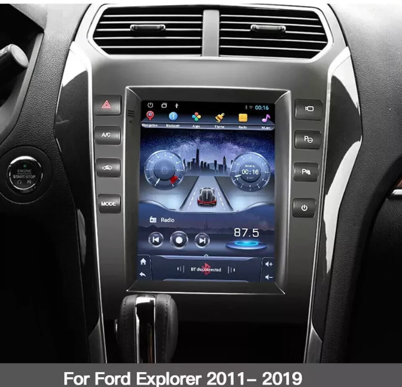 Ford Explorer 9.7" Tesla Style Radio Carplay/Andriod Auto/Navigation