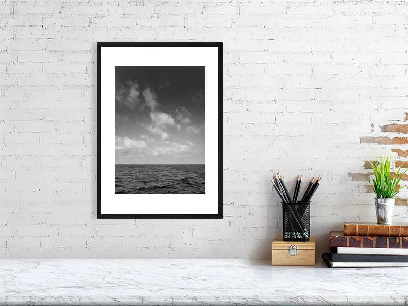 Thumbnail: CLOUDS AND SEA BW 2
