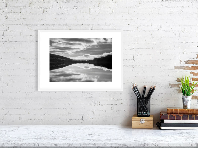 Thumbnail: PONTSTICILL RESERVOIR B&W