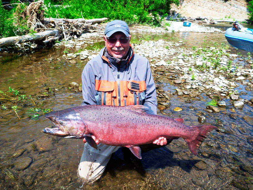 New possibilities on the Icha river, Kamchatka