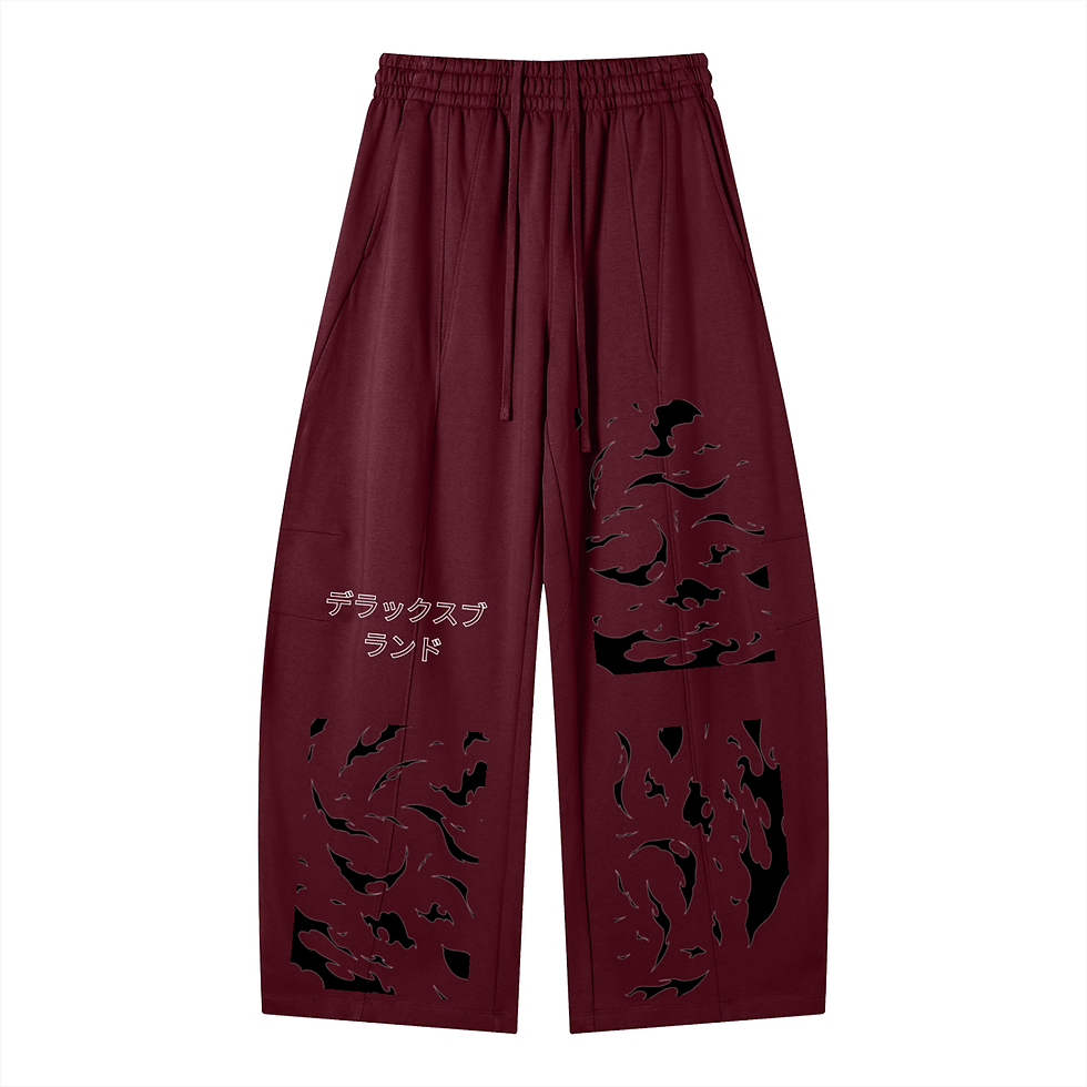 Thumbnail: Heavyweight Wide Leg Panel Sweatpants