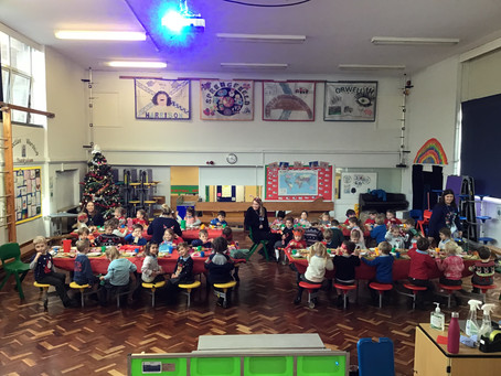 Enjoying Christmas Lunches