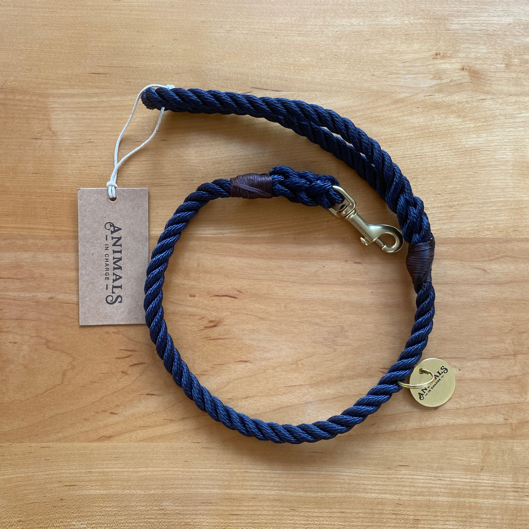 ハーフマリンロープリードネイビー1