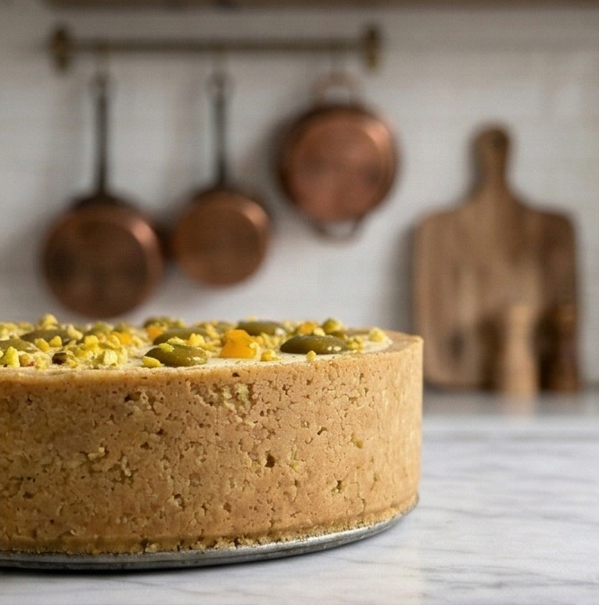 Thumbnail: Mango Pistachio Cheesecake