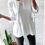 Thumbnail: White backless lace and basque blouse - ANGELIQUE
