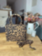 Sac cabas léopard