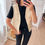 Thumbnail: gilet coton beige intemporel style bohème
