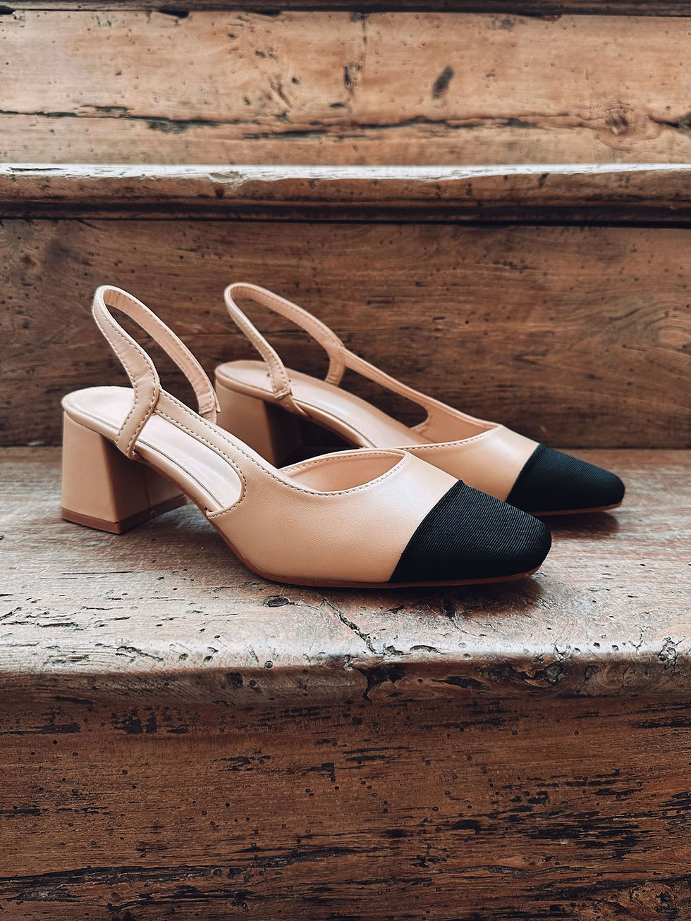 Thumbnail: slingbacks talon bloc confortables et tendance