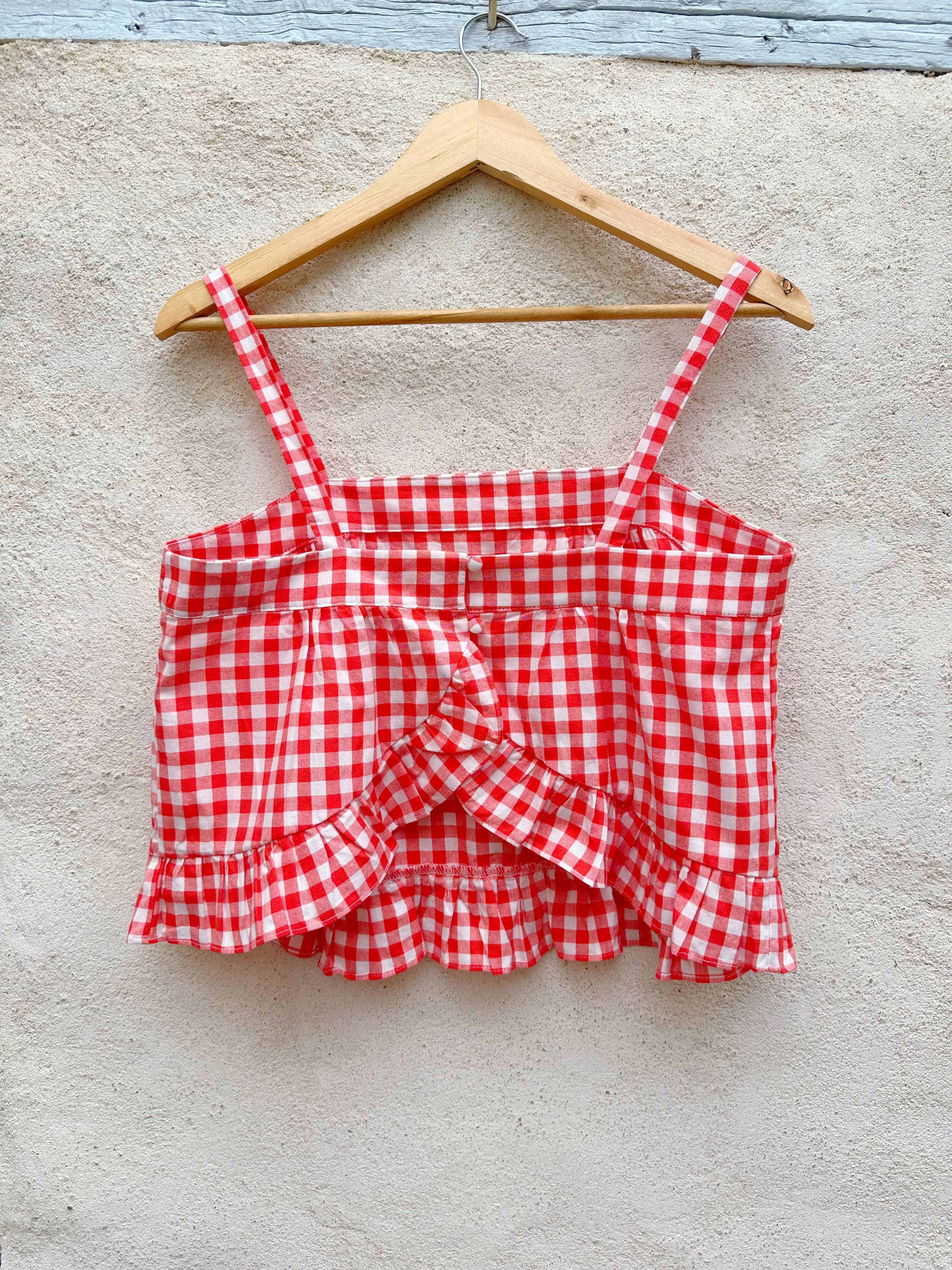 Top à carreaux vichy - JOHNNY