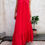Miniatura: Robe longue one shoulder rouge  - SORAYA 🇮🇹