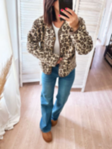 veste léopard femme douce et tendance