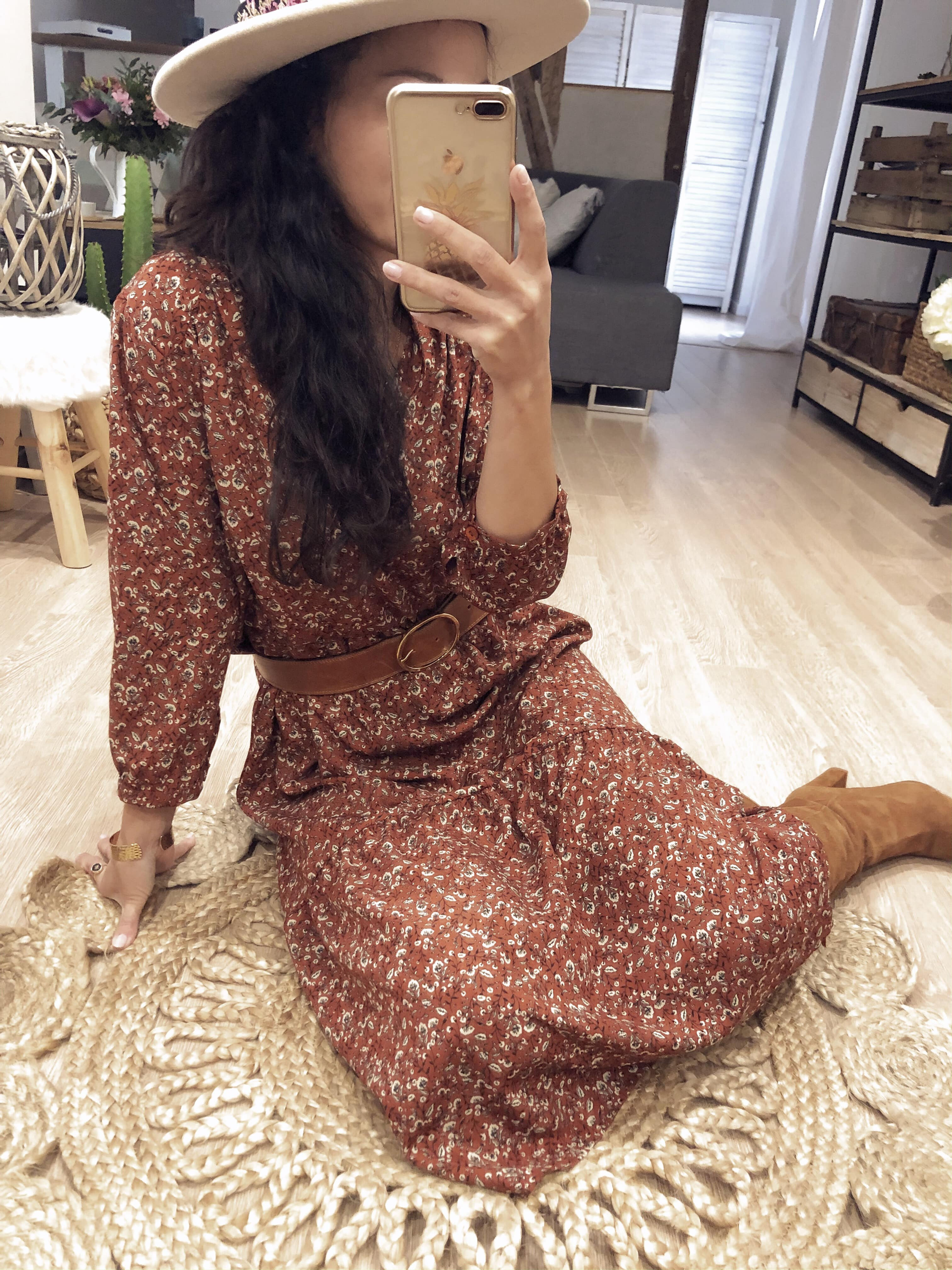 robe longue fabriquée en France