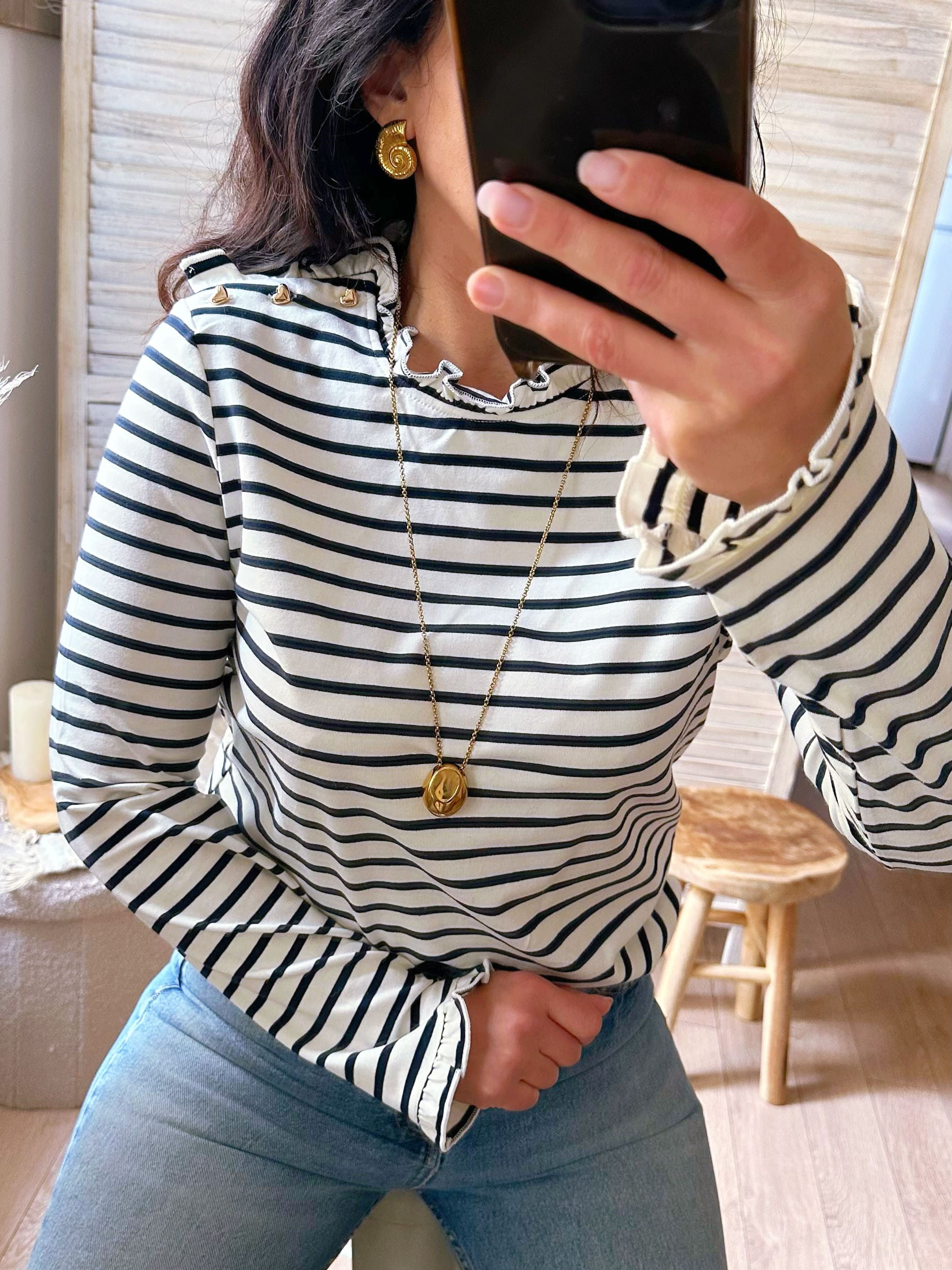 Marinière en coton - BIANCA