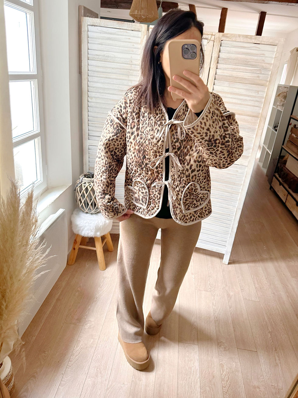 Miniatura: Veste matelassée poches coeur