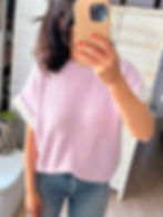 pull pastel lilas tendance