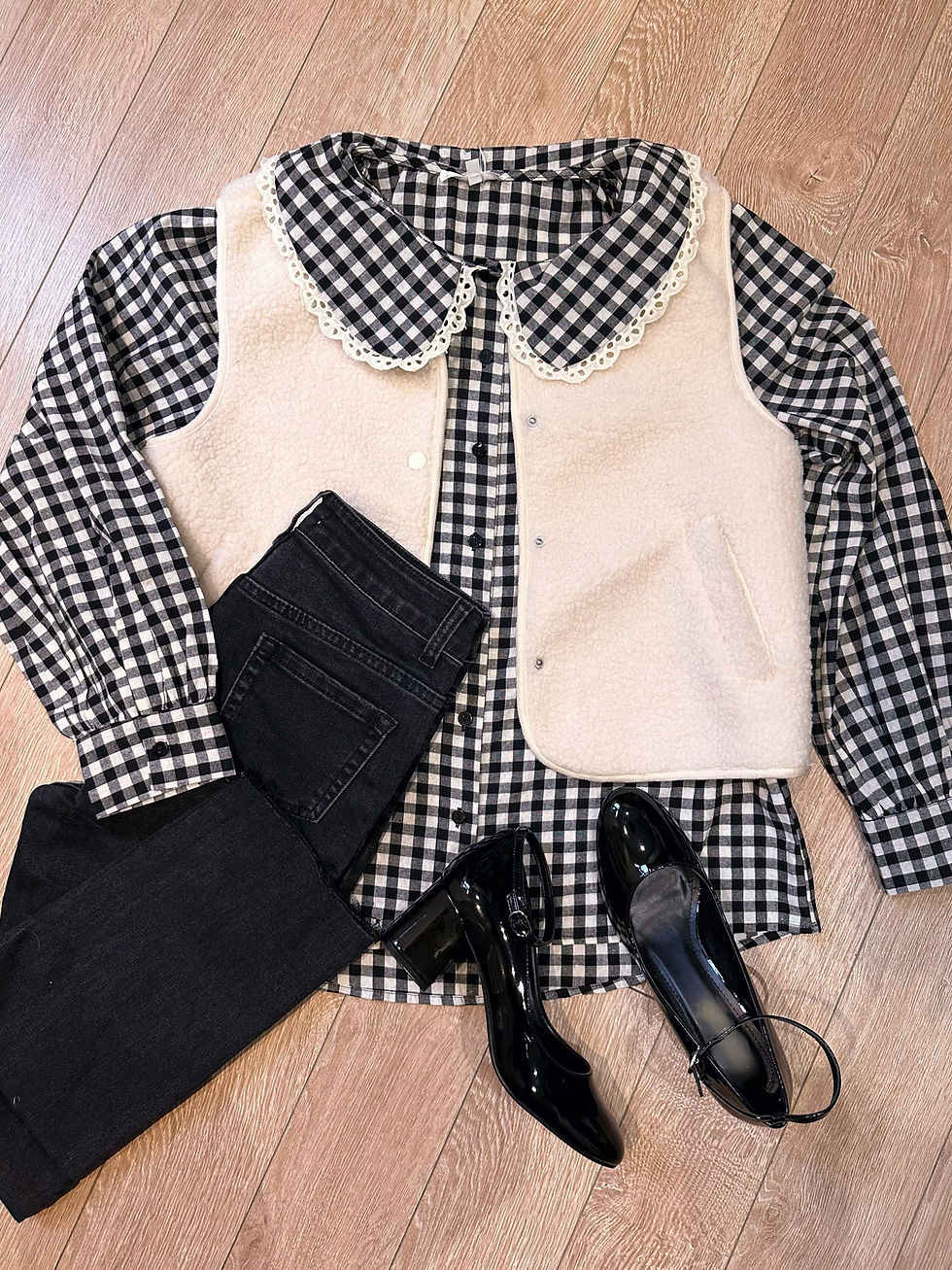 Miniature : veste sans manches bohème automne