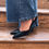 Miniatura: escarpins noirs féminins pour toutes occasions