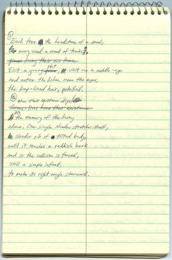 Working on Beginning Verses