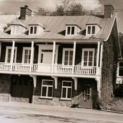 La maison Francoîs Bourassa vers 1940. Source: Société d'histoire de Saint-Romuald