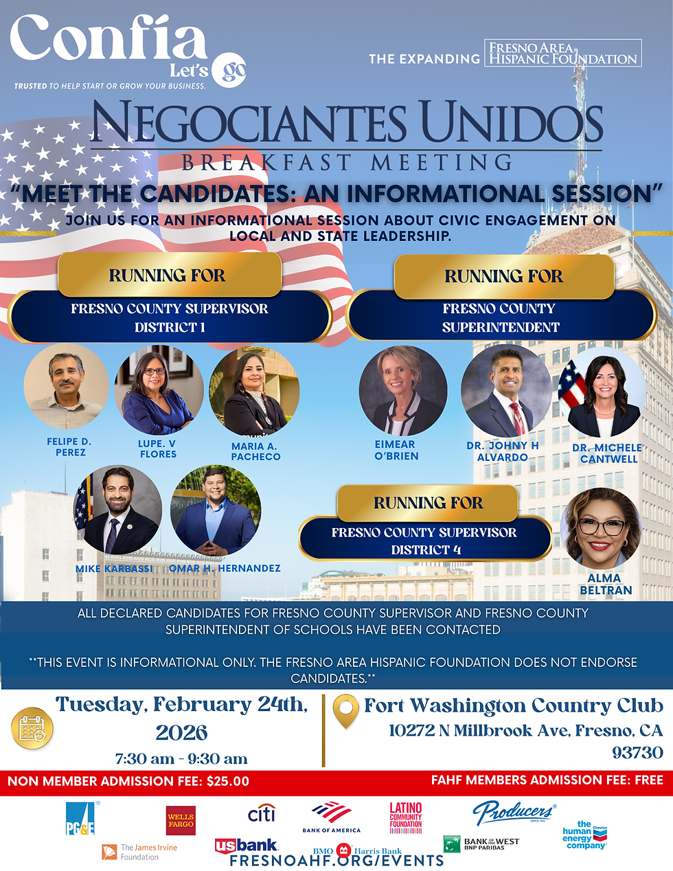 "Negociantes Unidos" Breakfast Meeting: An Informational Session