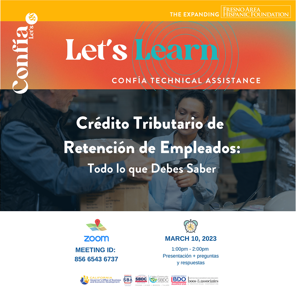 Crédito Tributario de Retención de Empleados: Todo lo que debes de saber