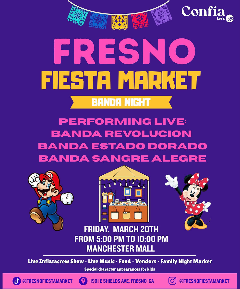 Fresno Fiesta Market – Banda Night