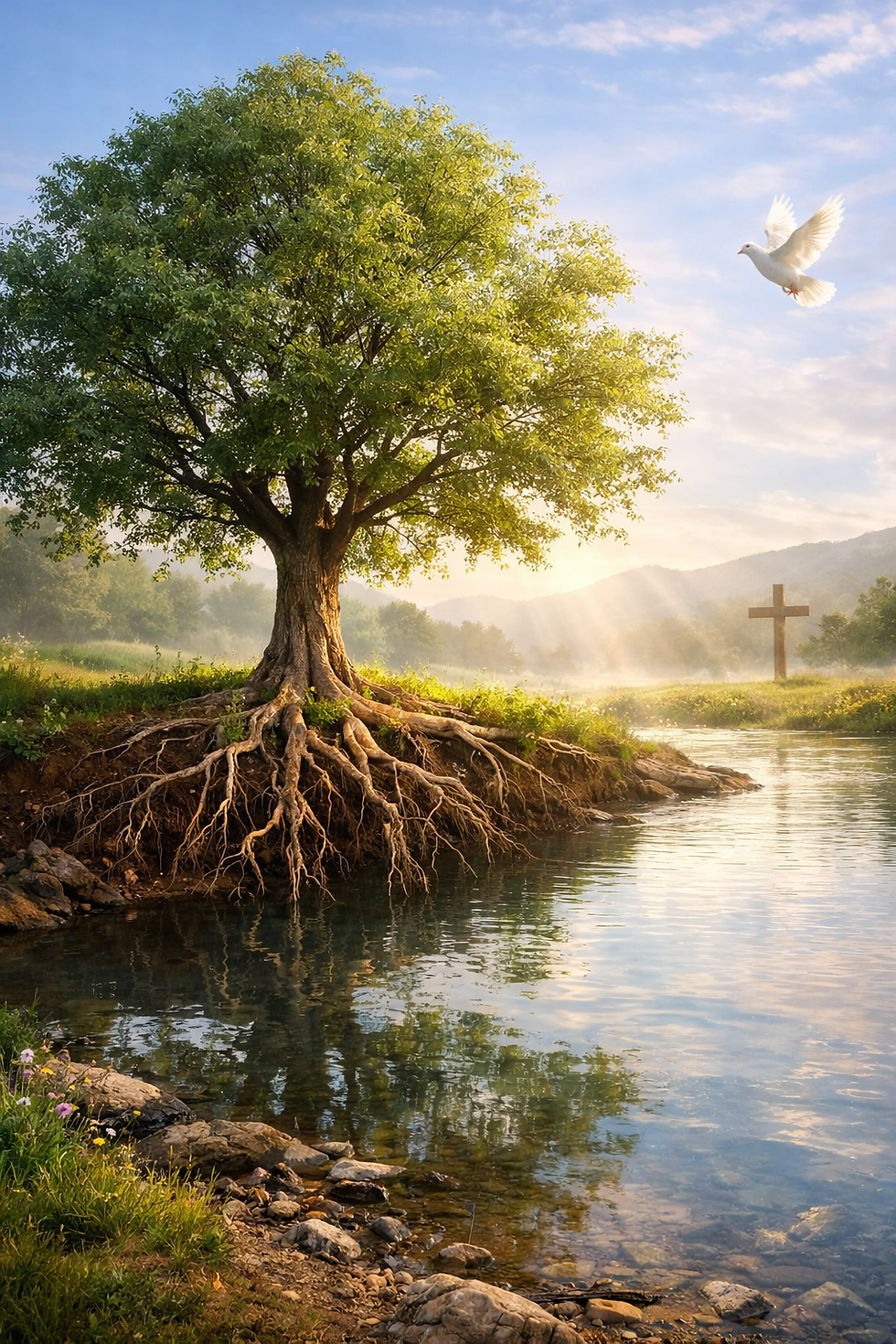 Tree of life by tranquil waters.png